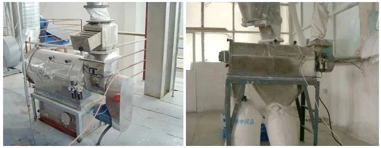 industrial powder sieving rotary sifter machine application