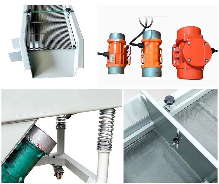 beans screening linear vibratory sieve